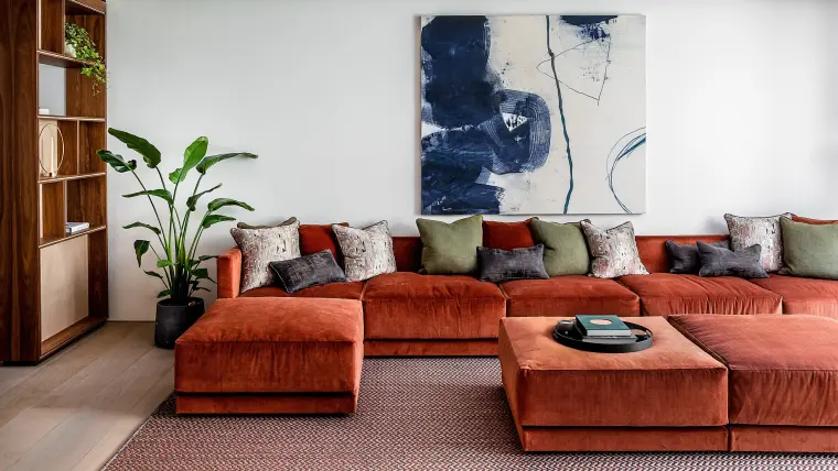 diseño de sofa seccional estilo 2023