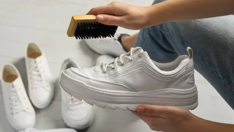 limpiar zapatos blancos consejos