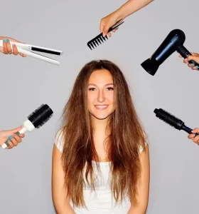 como proteger el cabello del calor