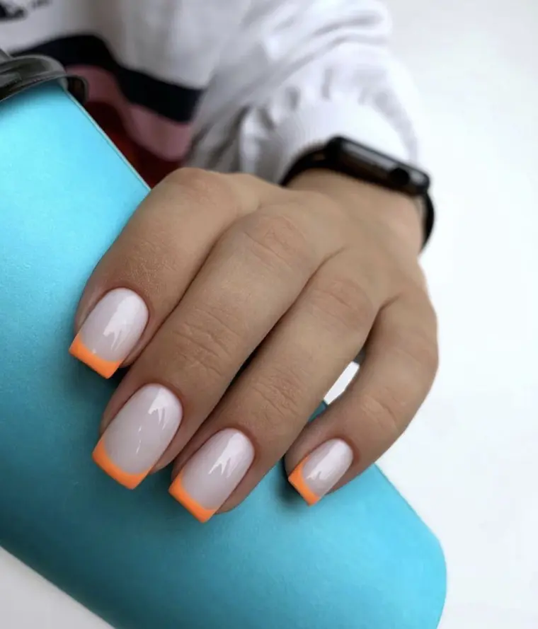 manicura francesa 2023 estilo moda julio