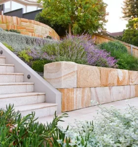 piedras jardin escaleras ideas moda 2023