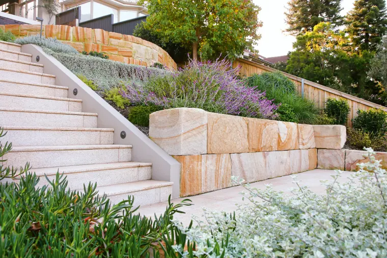 piedras jardin escaleras ideas moda 2023