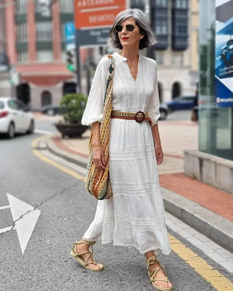 vestido de playa para mujeres mayores de 50