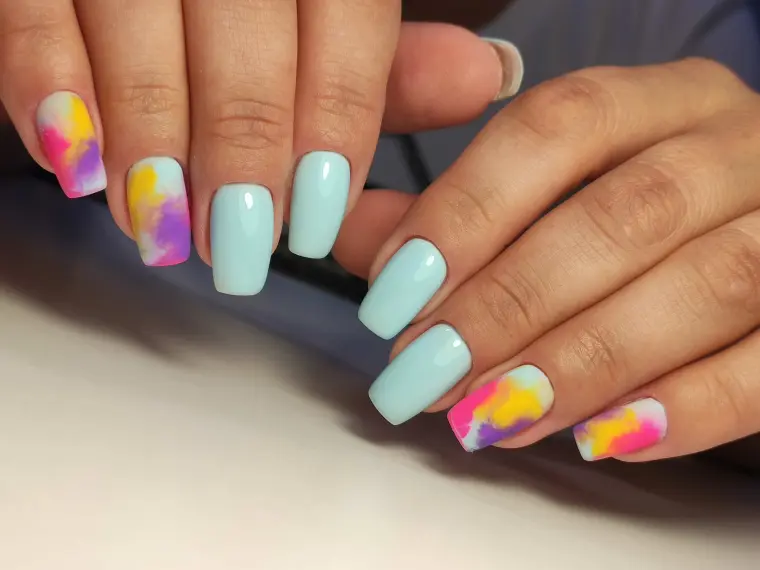 diseño nail art verano agosto ideas