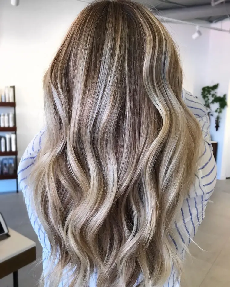 mechas para pelo rubio