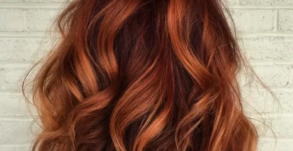 cabello balayage color cobre ideas