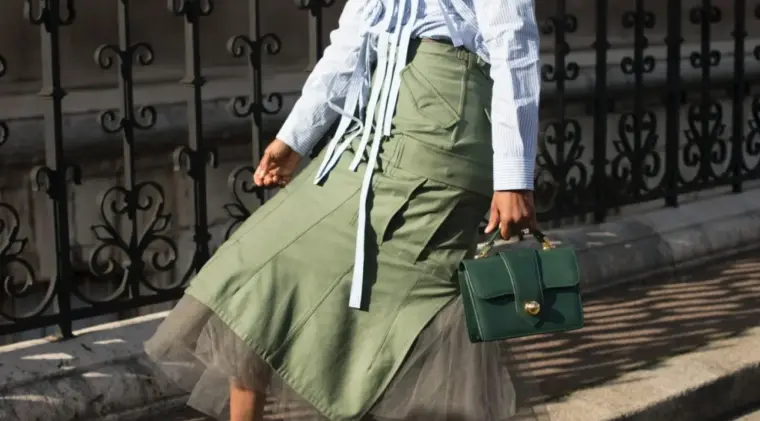 falda verde cargo opciones