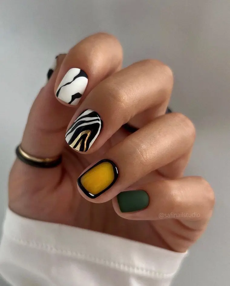 ideas originales uñas navidad moda